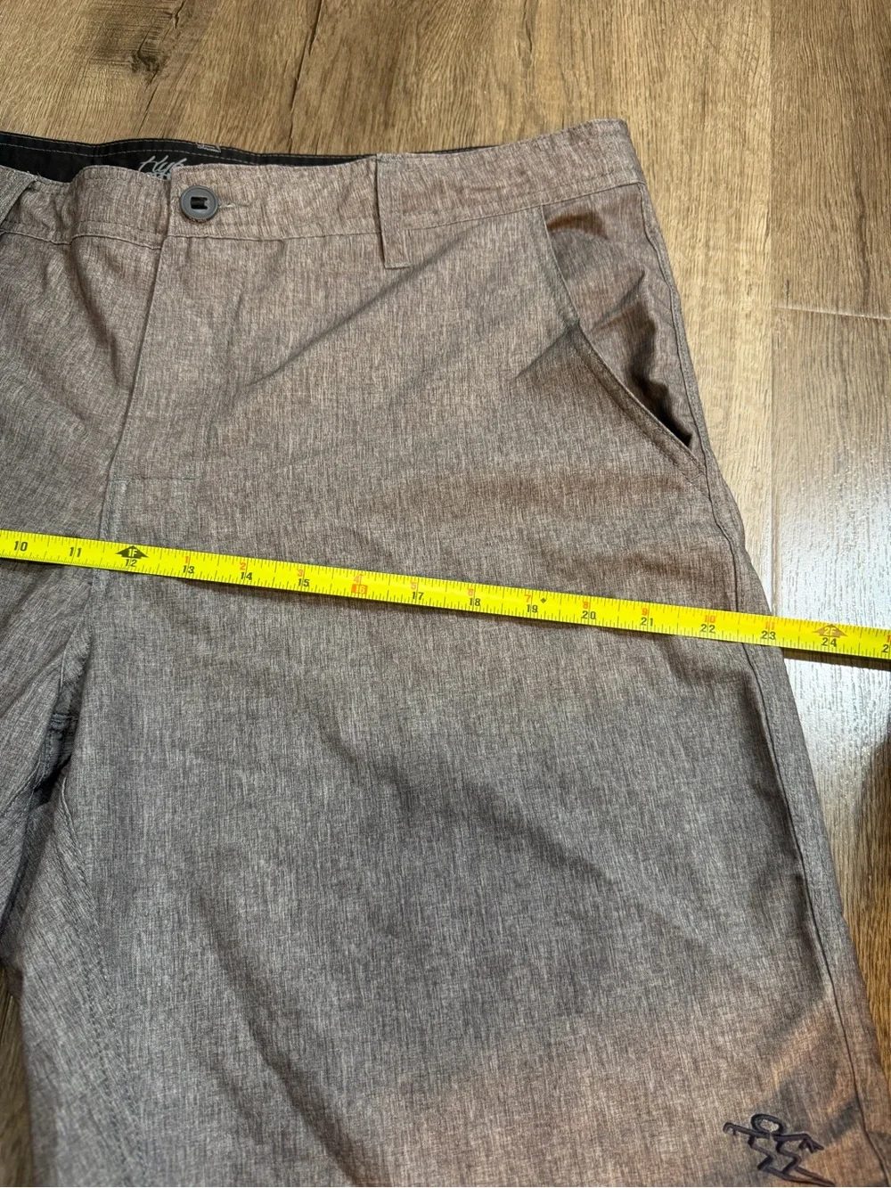Men's Brown Casual Hybrid Shorts